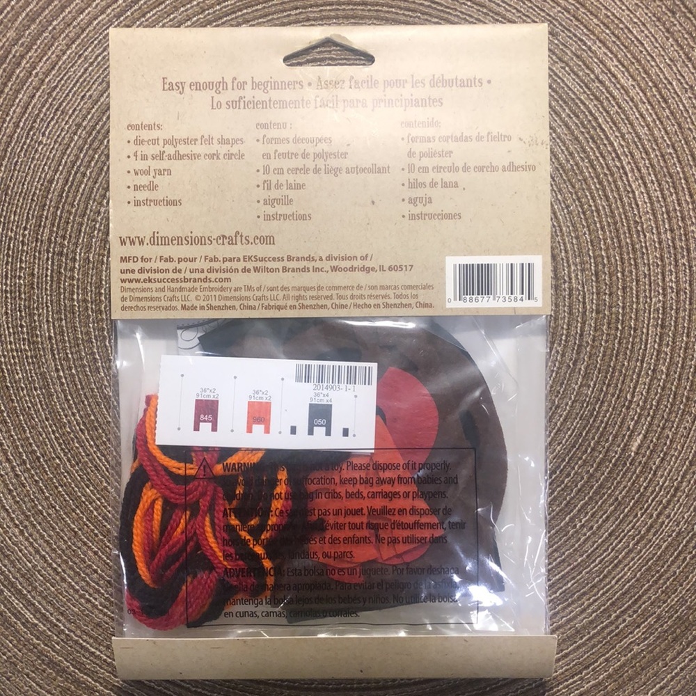 Dimensions Java Coaster & Cozy Kit - Picture 3 of 4